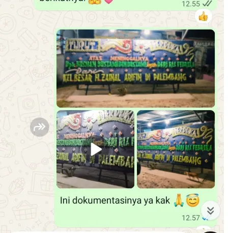 Pengiriman Papan Bunga Duka Pondokmelati