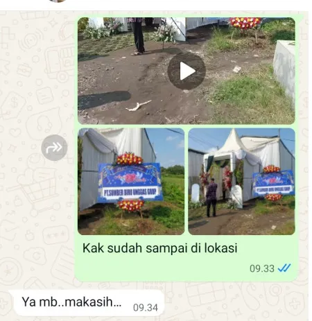 Pengiriman Karangan Bunga Pondokmelati