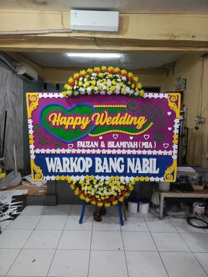 Papan Bunga di Pondokmelati