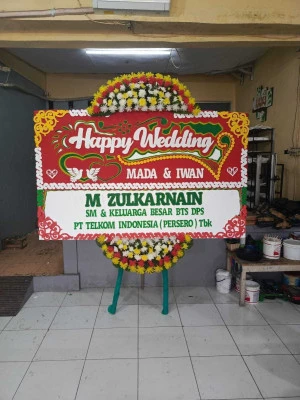 Papan Bunga di Pondokmelati