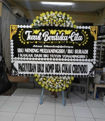 Papan Bunga di Pondokmelati